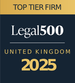 Legal 500 2025 - Top Tier Firm